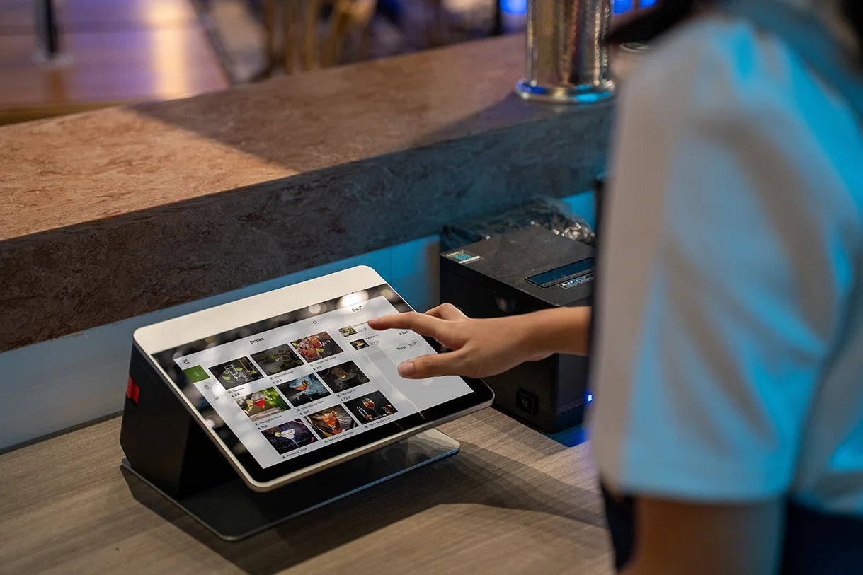 Android/X86 10.1/13.3 Inch+2.4 Inch POS Systems Terminal All-in-one Machine,POS with NFC/printer/QR Code Scanning---ODM