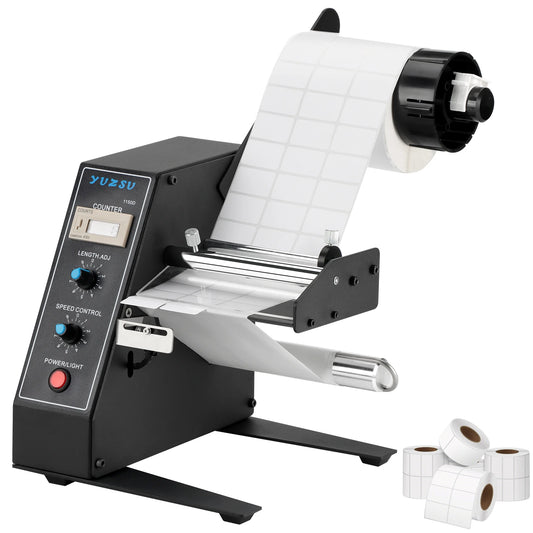 Electric Labelling Machine Automatic Sticker Dispenser for Multiple Pouches Bags Film Case Foil Belt Barrel Cartons